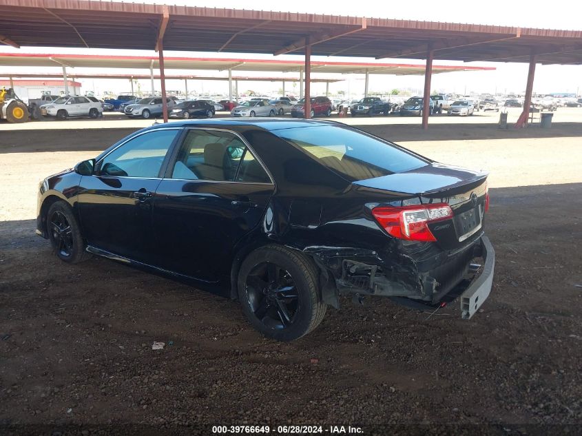 2012 Toyota Camry Se VIN: 4T1BF1FK7CU533574 Lot: 39766649