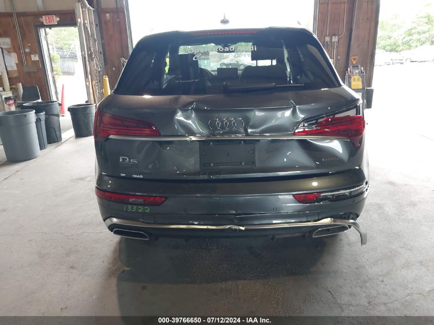 2024 Audi Q5 Premium Plus 45 Tfsi S Line Quattro VIN: WA1EAAFY2R2052361 Lot: 39766650