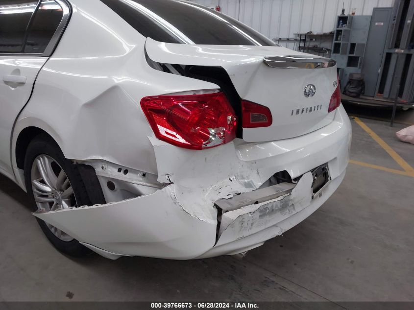 2011 Infiniti G25 Journey VIN: JN1DV6AP8BM600555 Lot: 39766673