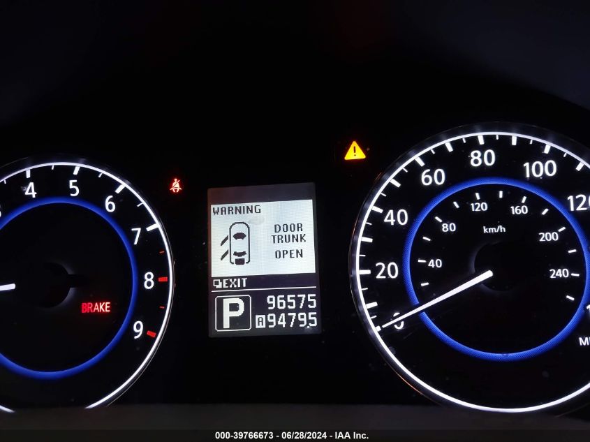 2011 Infiniti G25 Journey VIN: JN1DV6AP8BM600555 Lot: 39766673