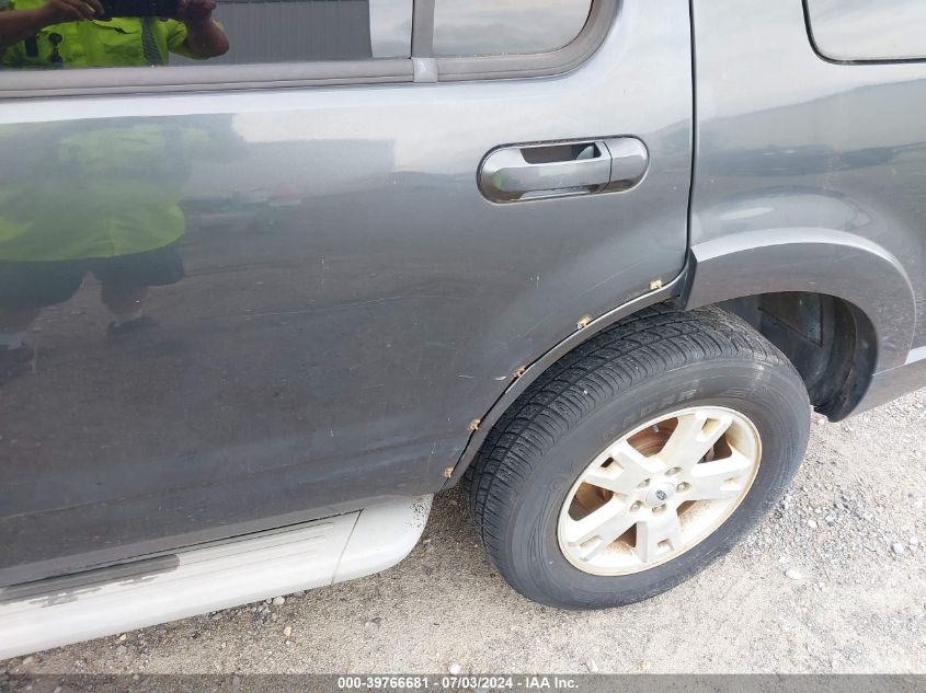 2010 Ford Explorer Xlt VIN: 1FMEU6DE8AUA36611 Lot: 39766681