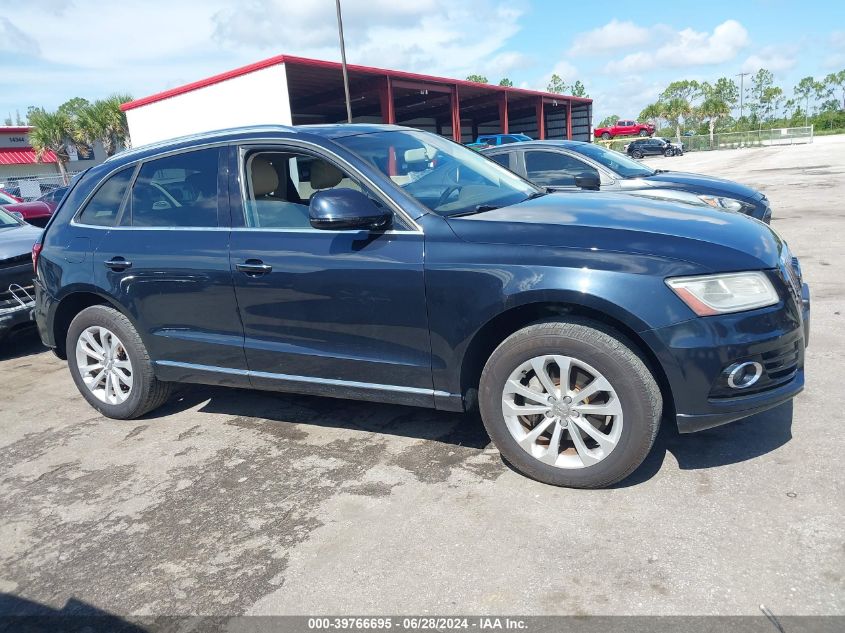 2015 Audi Q5 Premium VIN: WA1CFAFP1FA093193 Lot: 39766695