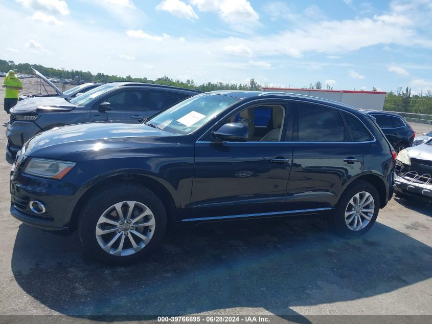 2015 Audi Q5 Premium VIN: WA1CFAFP1FA093193 Lot: 39766695