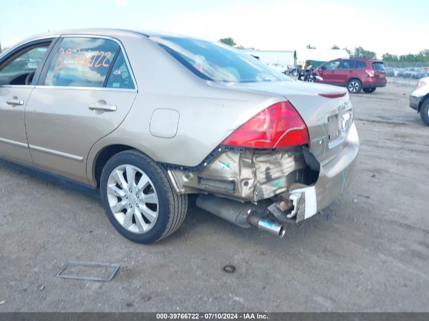 2006 Honda Accord 3.0 Lx VIN: 1HGCM66356A024790 Lot: 39766722