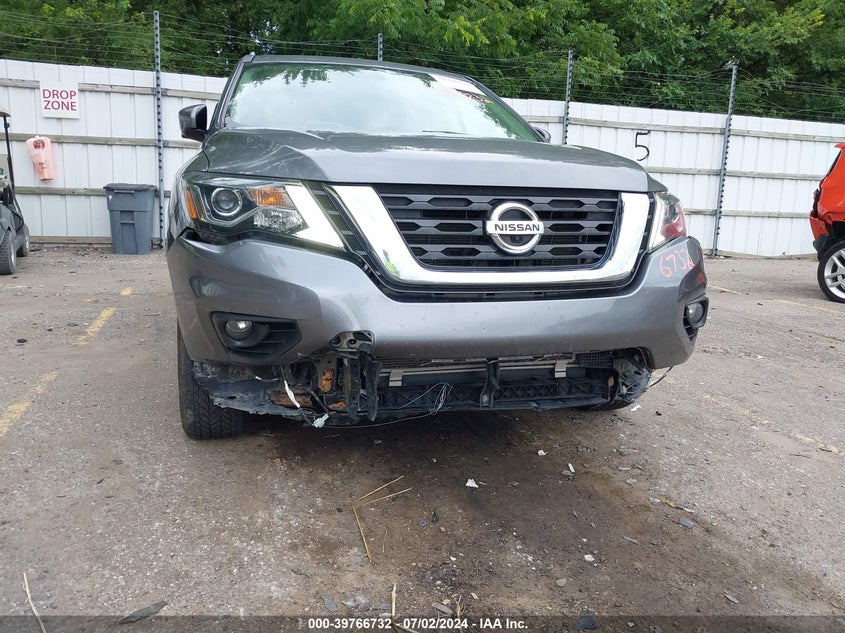 VIN 5N1DR2MM6HC605730 2017 NISSAN PATHFINDER SL