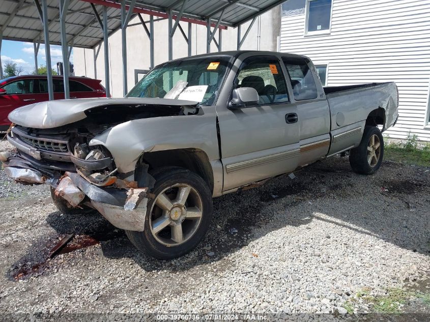 1999 Chevrolet Silverado 1500 Ls VIN: 1GCEK19T8XE164998 Lot: 39766736