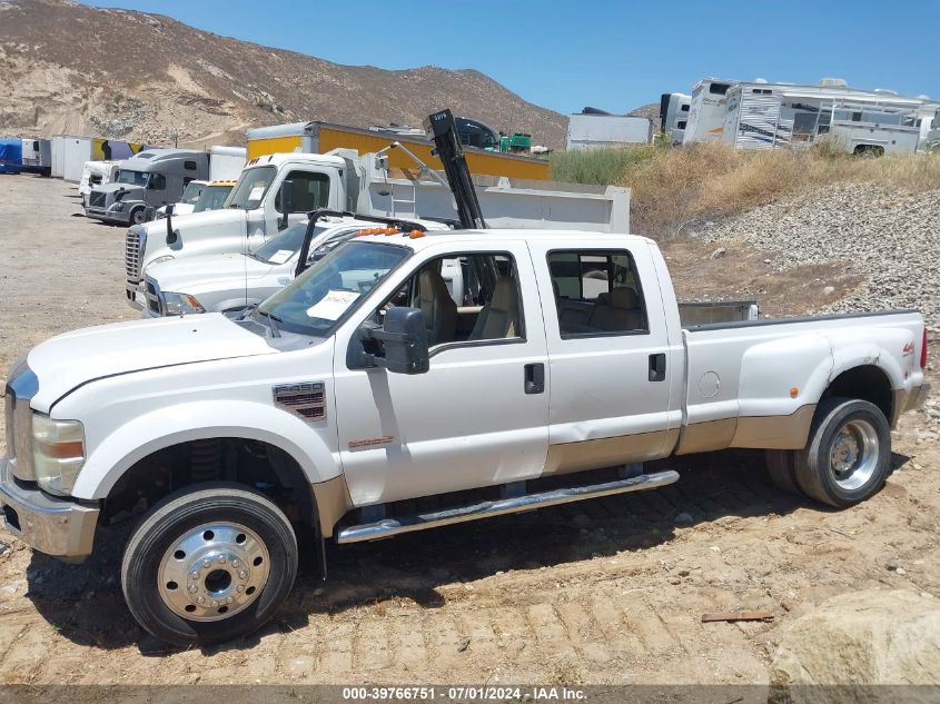 2008 Ford F-450 King Ranch/Lariat/Xl/Xlt VIN: 1FTXW43R58EA47196 Lot: 39766751