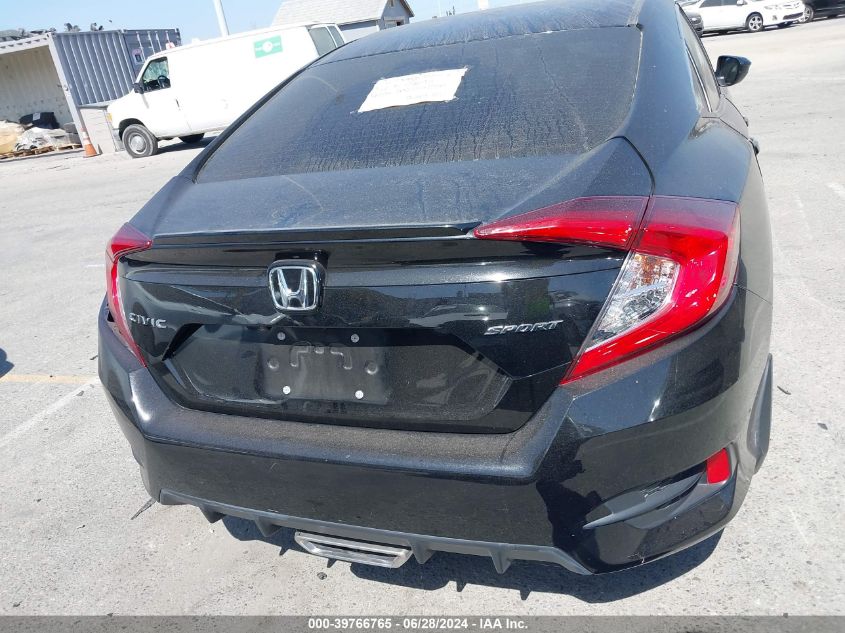 2021 Honda Civic Sport VIN: 2HGFC2F89MH514829 Lot: 39766765