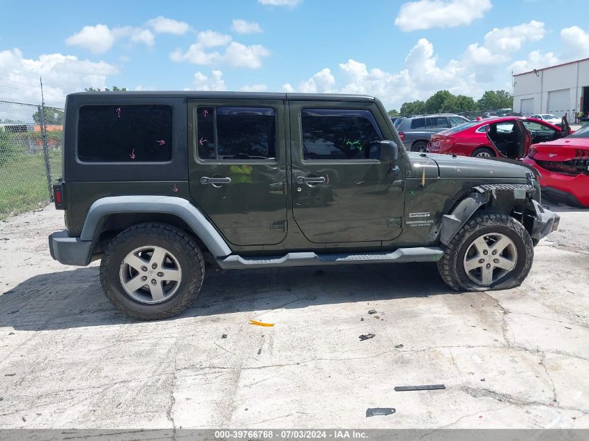 2016 Jeep Wrangler Unlimited Sport VIN: 1C4BJWDG0GL107915 Lot: 39766768