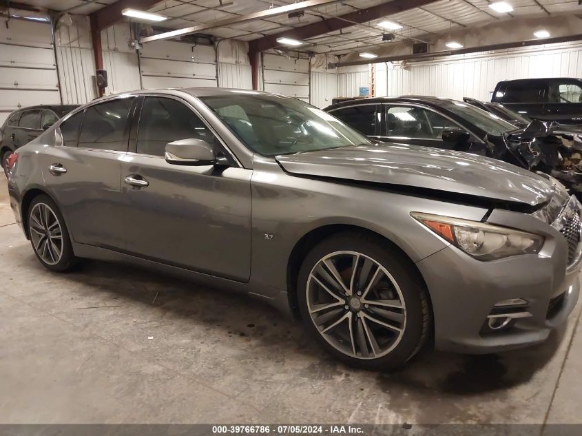 2015 Infiniti Q50 Premium VIN: JN1BV7AR0FM391848 Lot: 39766786