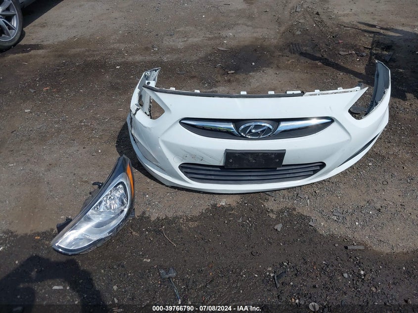 2012 Hyundai Accent Gls VIN: KMHCT4AE4CU153222 Lot: 39766790
