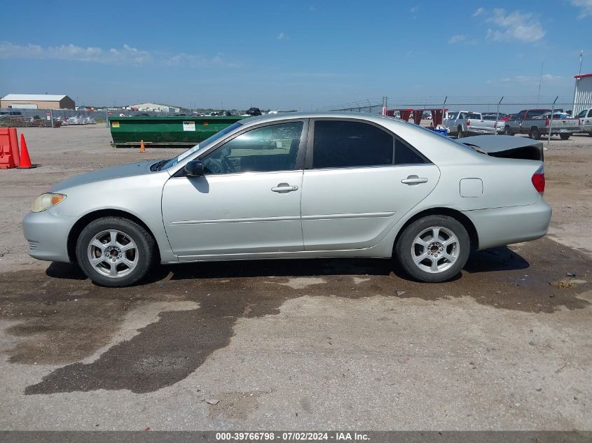 2005 Toyota Camry Std VIN: JTDBE32K953031828 Lot: 39766798
