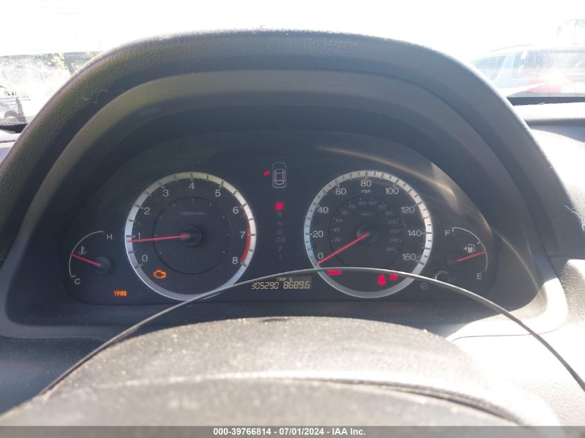 2009 Honda Accord 2.4 Lx VIN: 1HGCP26389A027851 Lot: 39766814