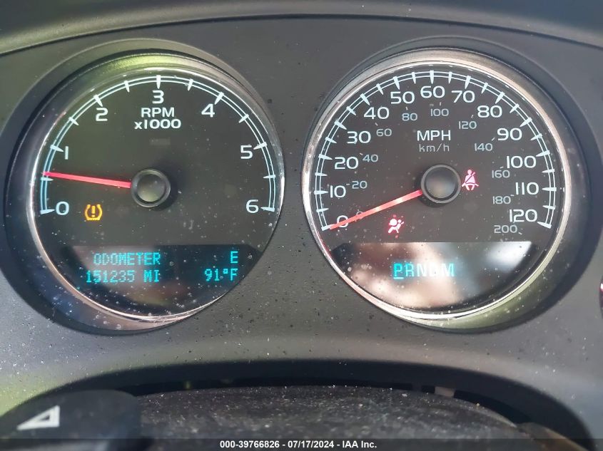 2013 Chevrolet Suburban 1500 Lt VIN: 1GNSCJE08DR272139 Lot: 39766826