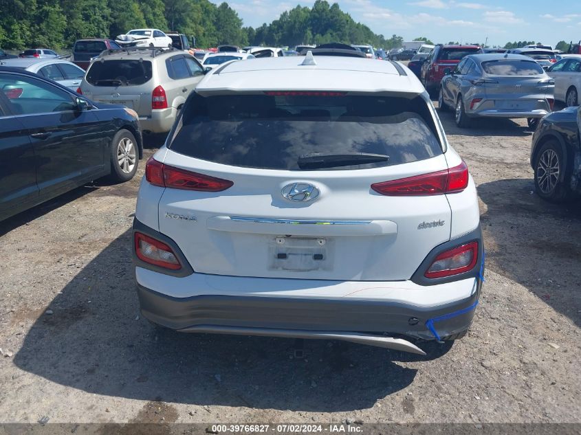 2021 Hyundai Kona Electric Limited VIN: KM8K33AG5MU104751 Lot: 39766827