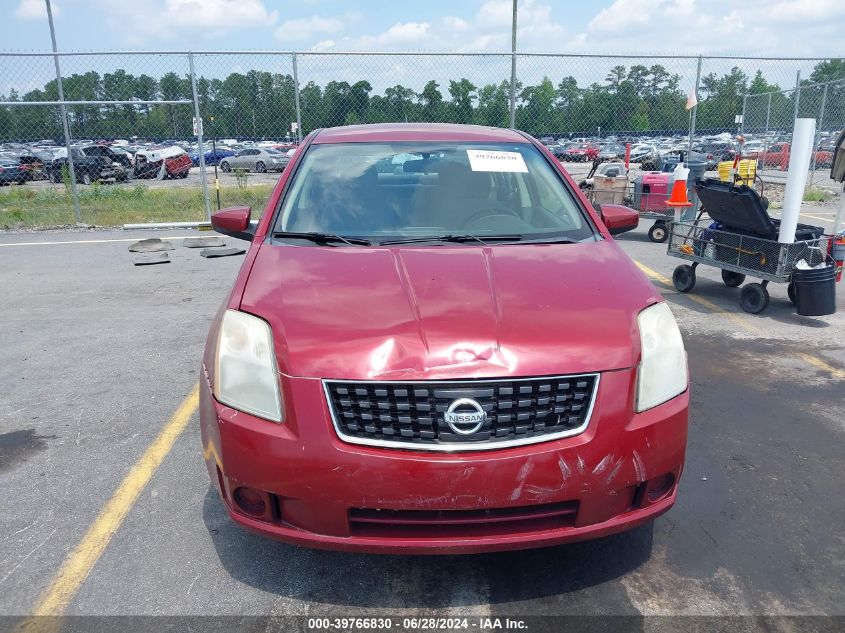 2008 Nissan Sentra 2.0 VIN: 3N1AB61E18L687499 Lot: 39766830