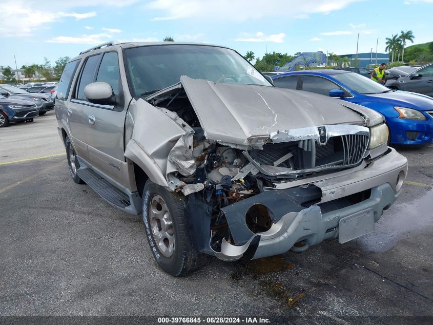 2001 Lincoln Navigator VIN: 5LMFU28RX1LJ13797 Lot: 39766845