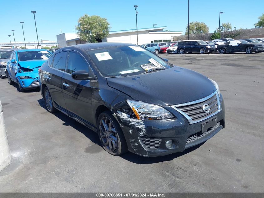 2014 Nissan Sentra Sr VIN: 3N1AB7AP7EY334187 Lot: 39766851