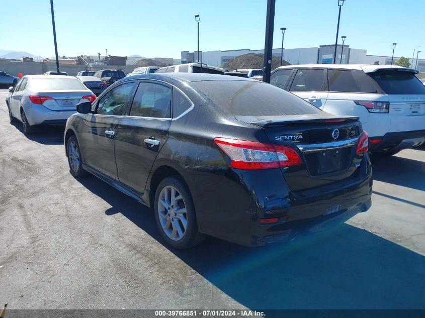 2014 Nissan Sentra Sr VIN: 3N1AB7AP7EY334187 Lot: 39766851