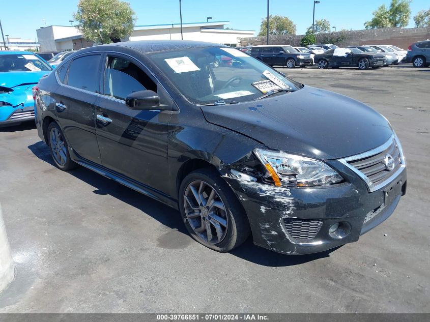 2014 Nissan Sentra Sr VIN: 3N1AB7AP7EY334187 Lot: 39766851