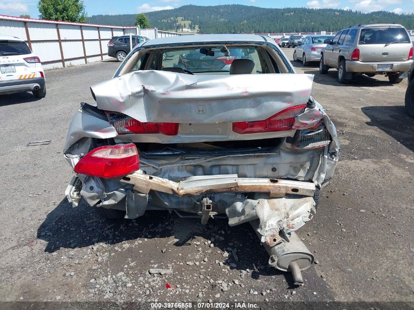 1999 Honda Accord Ex VIN: 1HGCG5556XA066480 Lot: 39766858