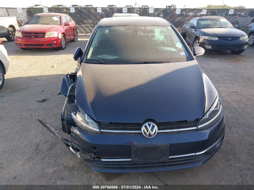 2018 Volkswagen Golf Tsi S/Tsi Se VIN: 3VWG17AU1JM275524 Lot: 39766866