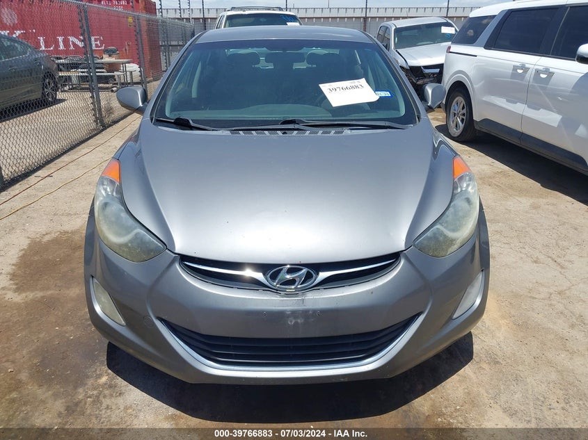2012 Hyundai Elantra Gls VIN: 5NPDH4AE7CH073031 Lot: 39766883