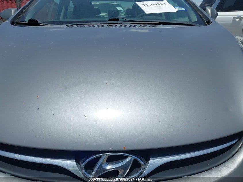 2012 Hyundai Elantra Gls VIN: 5NPDH4AE7CH073031 Lot: 39766883