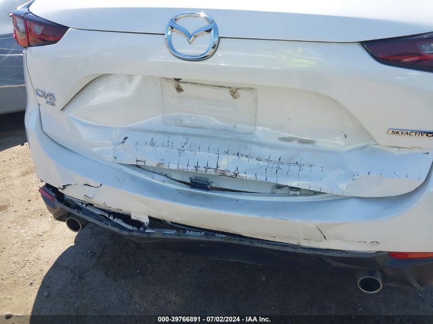 2022 Mazda Cx-5 Premium Plus VIN: JM3KFBEM5N0524273 Lot: 39766891