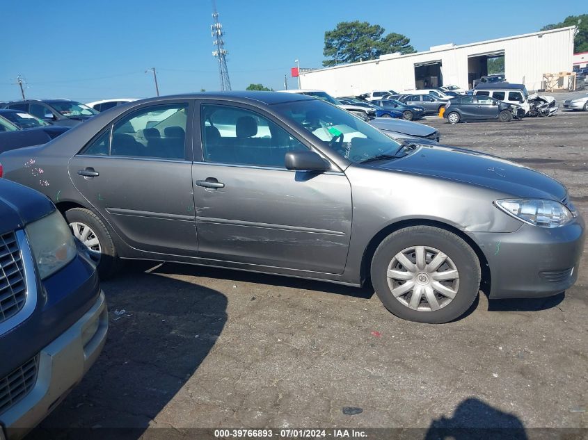2005 Toyota Camry Le VIN: 4T1BE32K55U949985 Lot: 39766893