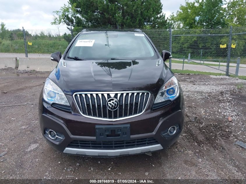 2014 Buick Encore Convenience VIN: KL4CJBSB0EB647489 Lot: 39766919