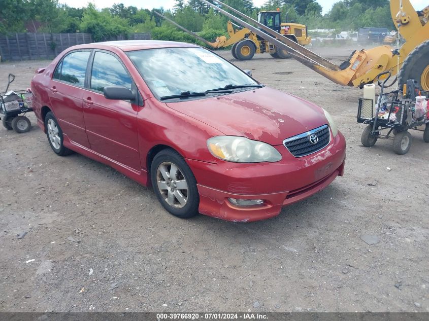 2005 Toyota Corolla S VIN: 2T1BR32E55C508843 Lot: 39766920