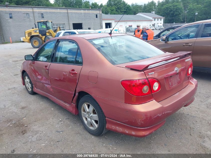 2005 Toyota Corolla S VIN: 2T1BR32E55C508843 Lot: 39766920