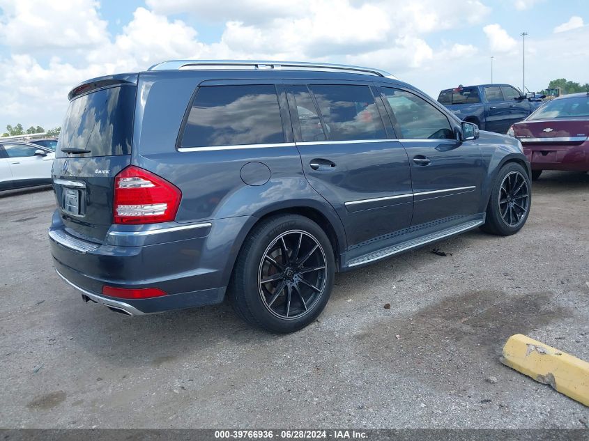 2012 Mercedes-Benz Gl 450 4Matic VIN: 4JGBF7BE9CA793060 Lot: 39766936
