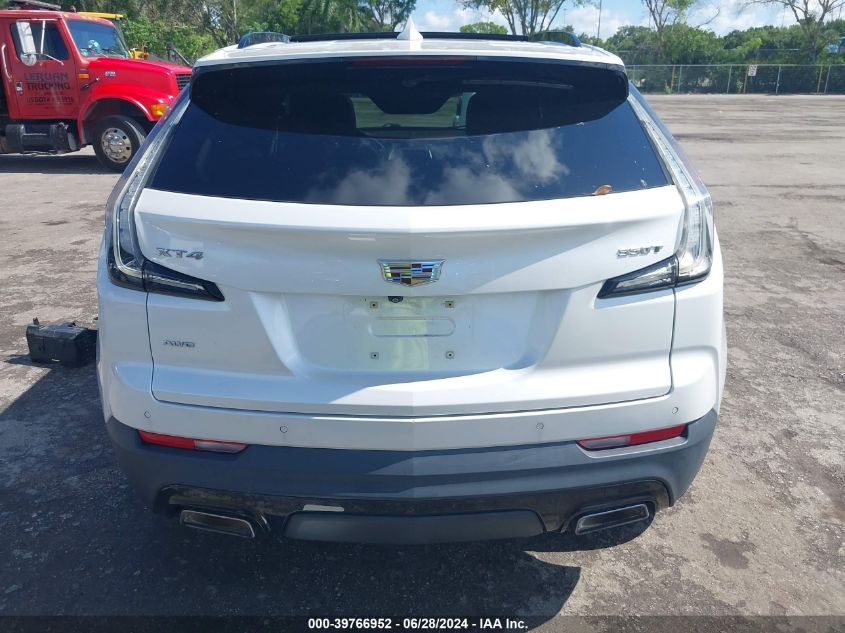 2020 Cadillac Xt4 Sport VIN: 1GYFZFR47LF044565 Lot: 39766952