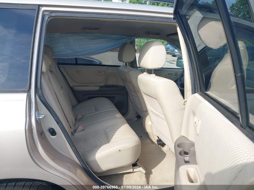 2007 Toyota Highlander VIN: JTEGD21A170169391 Lot: 39766965