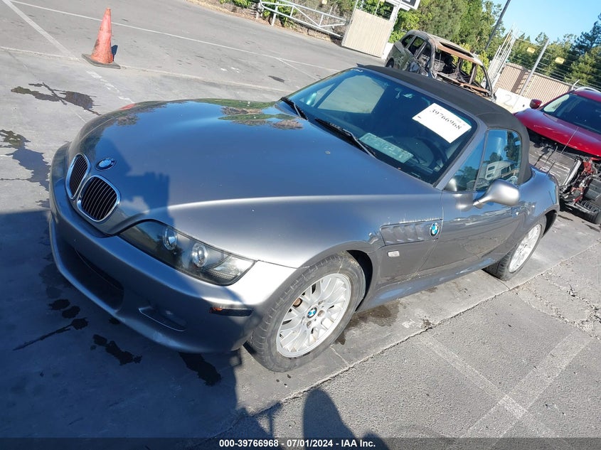 2001 BMW Z3 2.5I VIN: WBACN33401LM03309 Lot: 39766968