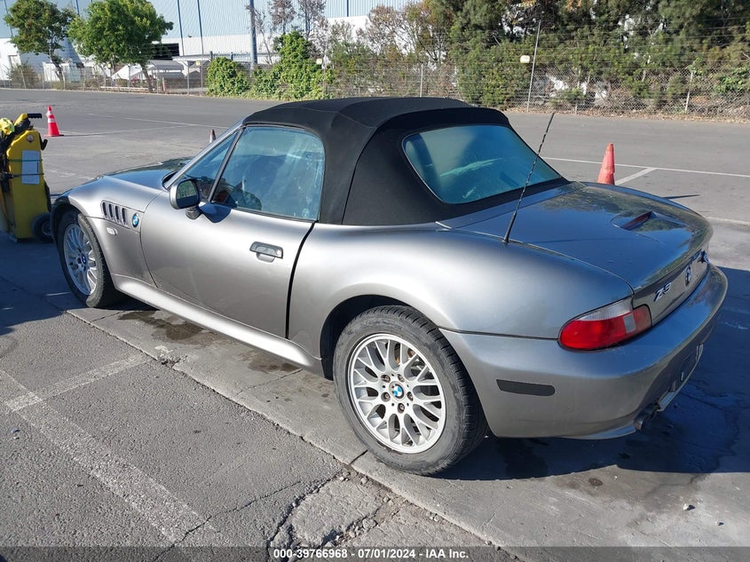 2001 BMW Z3 2.5I VIN: WBACN33401LM03309 Lot: 39766968