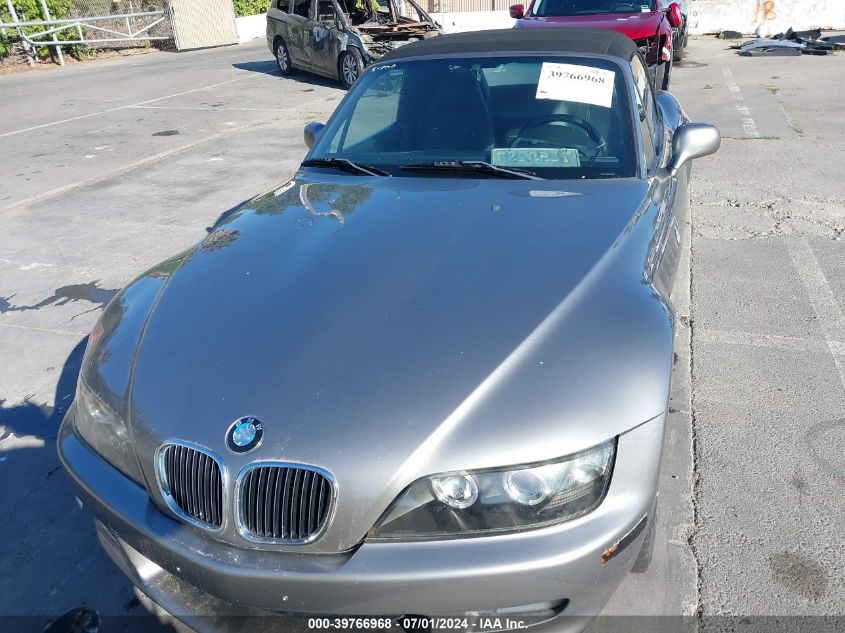 2001 BMW Z3 2.5I VIN: WBACN33401LM03309 Lot: 39766968