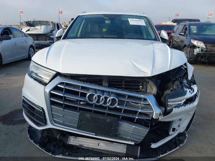 2018 Audi Q5 Premium VIN: WA1ANAFY2J2213668 Lot: 39766992