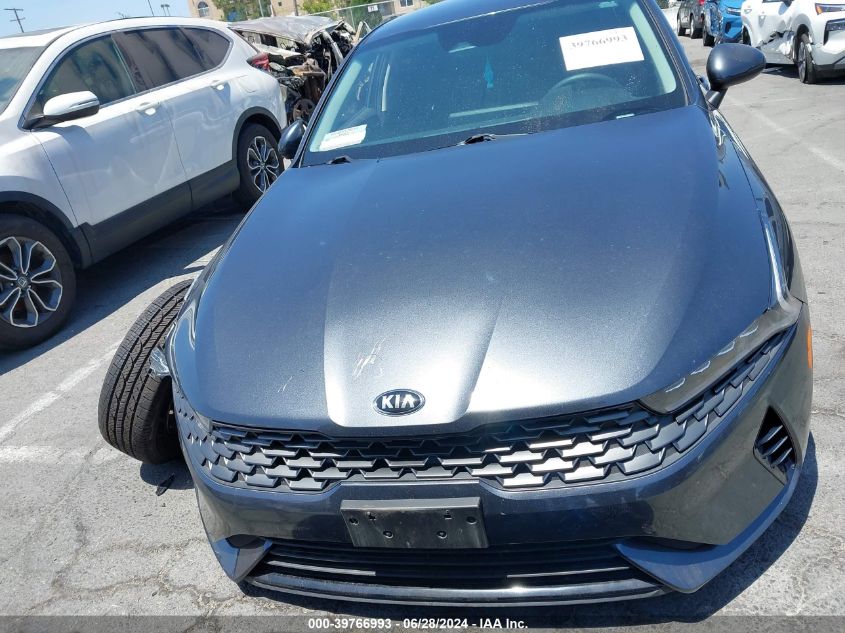 2021 Kia K5 Lxs VIN: 5XXG14J2XMG025267 Lot: 39766993