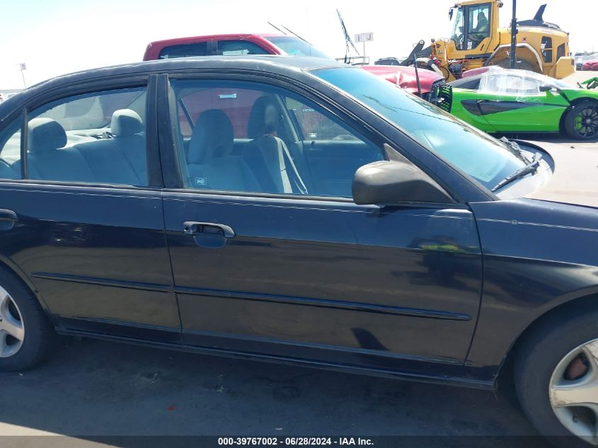 2004 Honda Civic Ex VIN: 2HGES26774H526080 Lot: 39767002