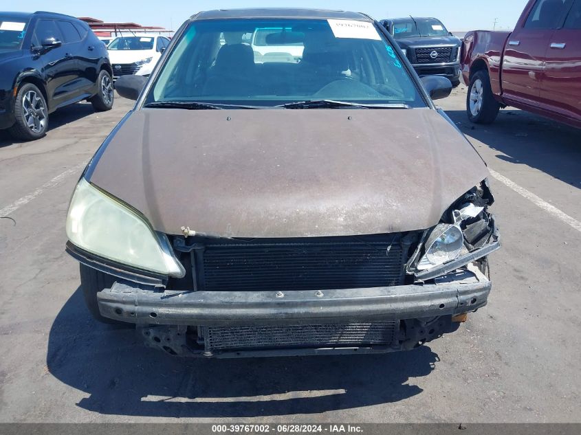 2004 Honda Civic Ex VIN: 2HGES26774H526080 Lot: 39767002