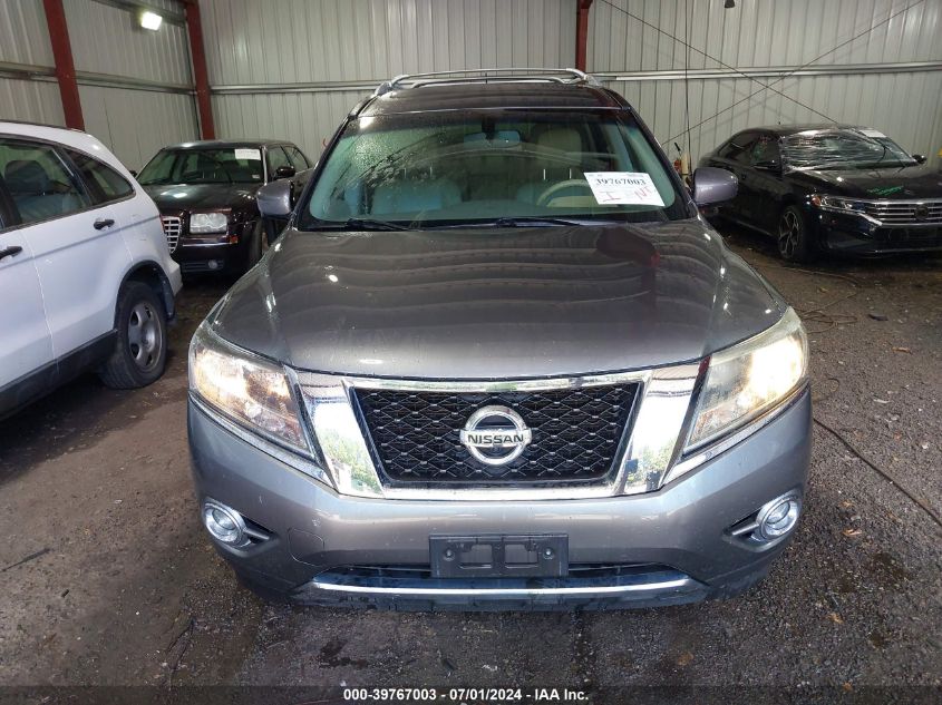 2015 Nissan Pathfinder Platinum VIN: 5N1AR2MN5FC711627 Lot: 39767003