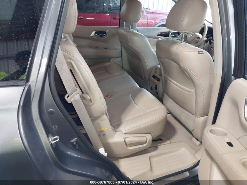 2015 Nissan Pathfinder Platinum VIN: 5N1AR2MN5FC711627 Lot: 39767003