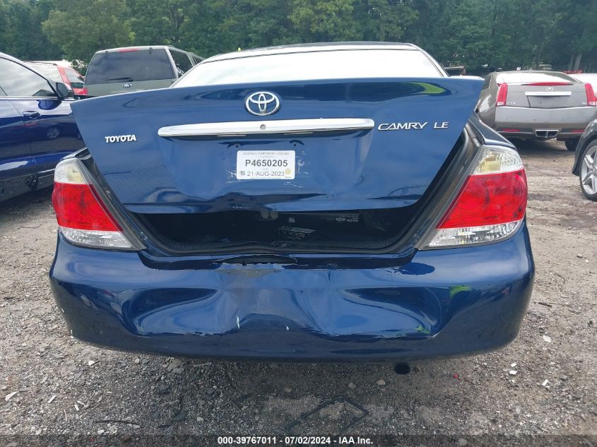 2005 Toyota Camry Le VIN: 4T1BE32K25U035354 Lot: 39767011