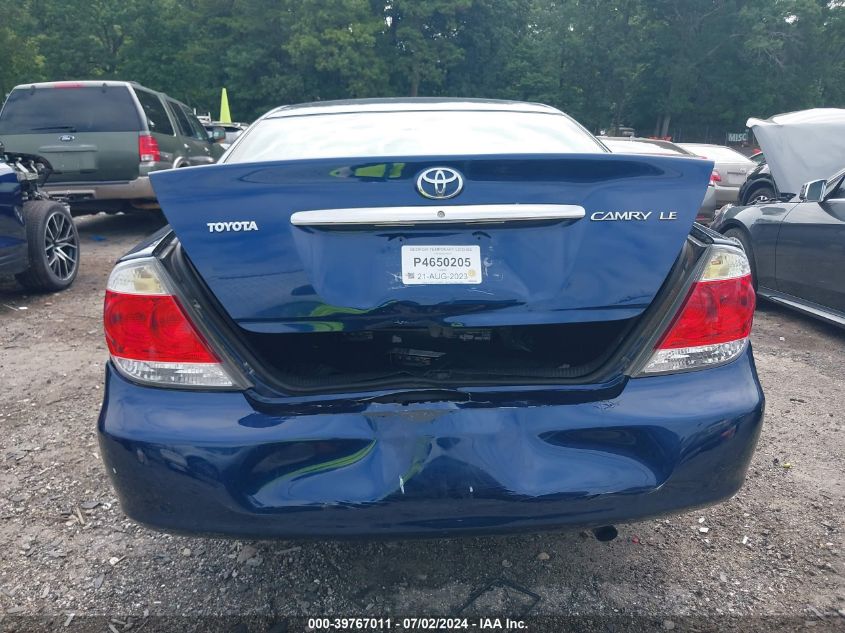 2005 Toyota Camry Le VIN: 4T1BE32K25U035354 Lot: 39767011