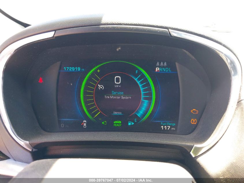 2016 Chevrolet Volt Premier VIN: 1G1RD6S58GU135228 Lot: 39767047