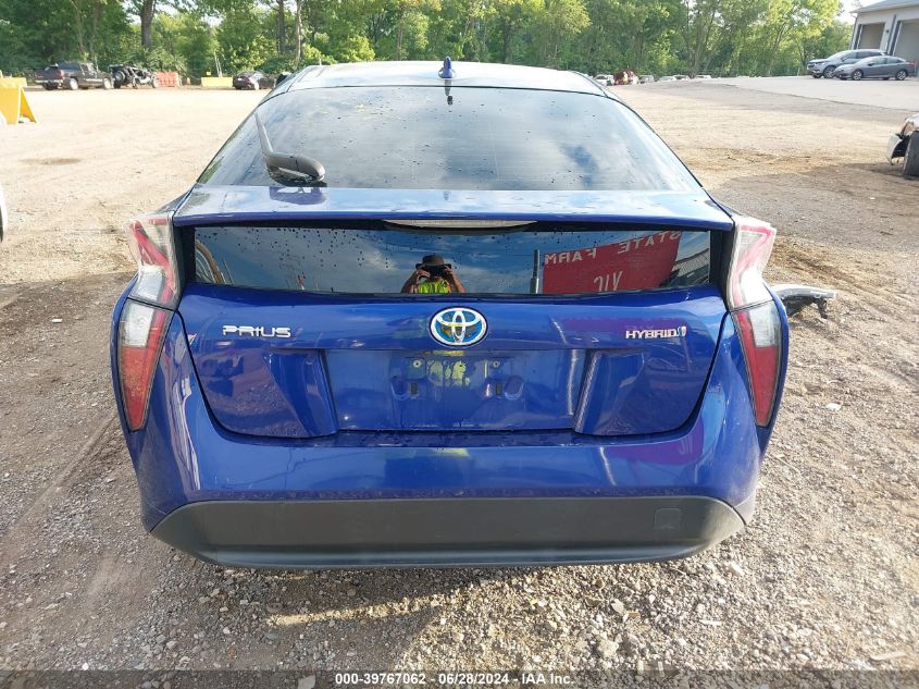 2016 Toyota Prius VIN: JTDKARFUXG3515696 Lot: 39767062
