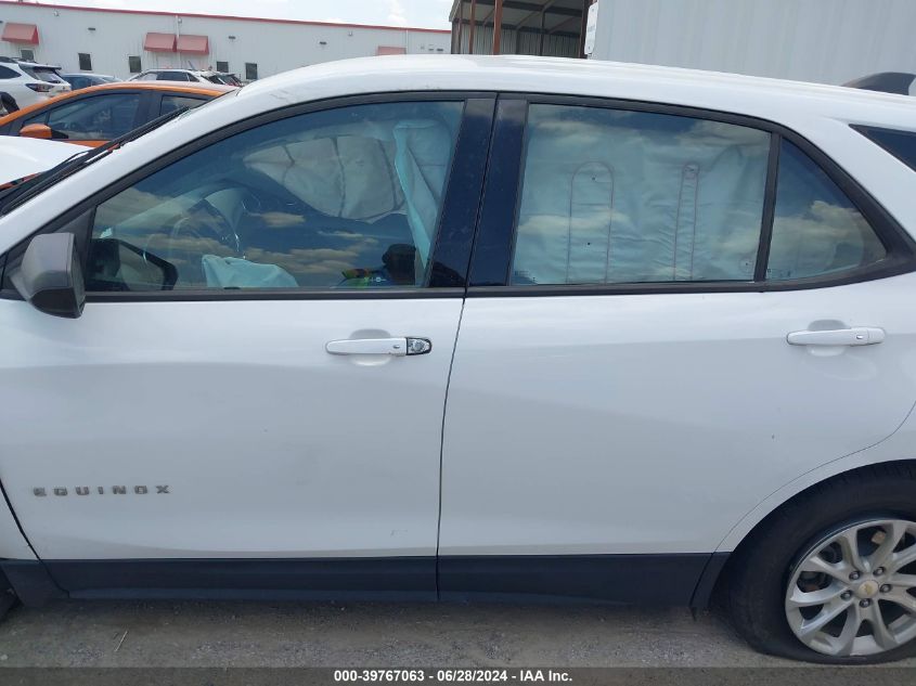 2018 Chevrolet Equinox Ls VIN: 2GNAXHEV1J6326456 Lot: 39767063